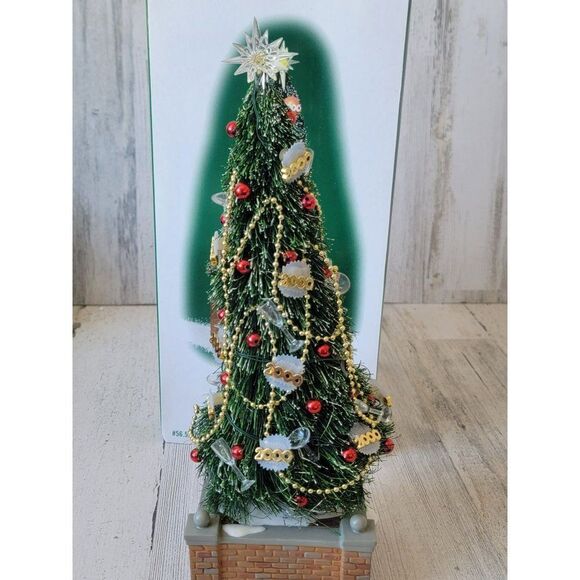Dept 56 52850 Celebration Tree 2000 AS IS village accessory xmas - Picture 2 of 7